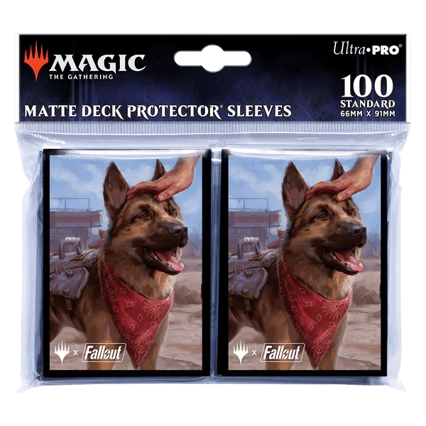 Fallout® Dogmeat, Ever Loyal Deck Protector® Sleeves (100ct) for Magic: The Gathering