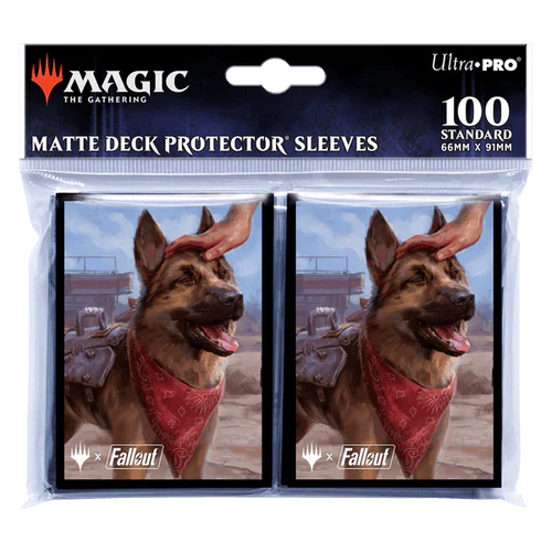Fallout® Dogmeat, Ever Loyal Deck Protector® Sleeves (100ct) for Magic: The Gathering