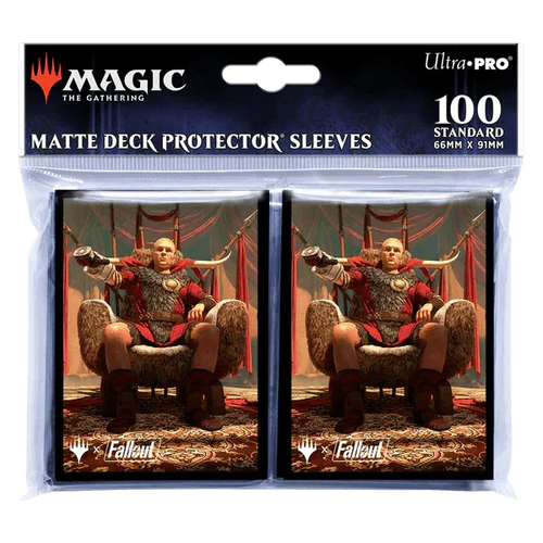 Fallout® Caesar, Legion’s Emperor Deck Protector® Sleeves (100ct) for Magic: The Gathering