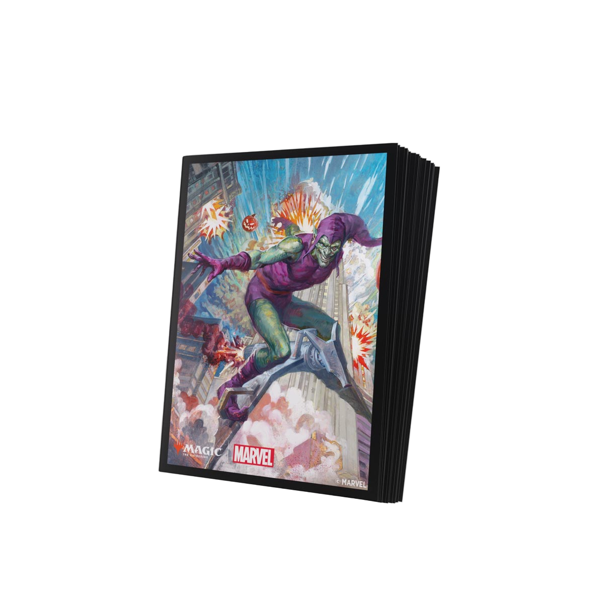 Gamegenic - Magic: The Gathering - Marvel's Spider-Man - Premium Art Sleeves - Green Goblin