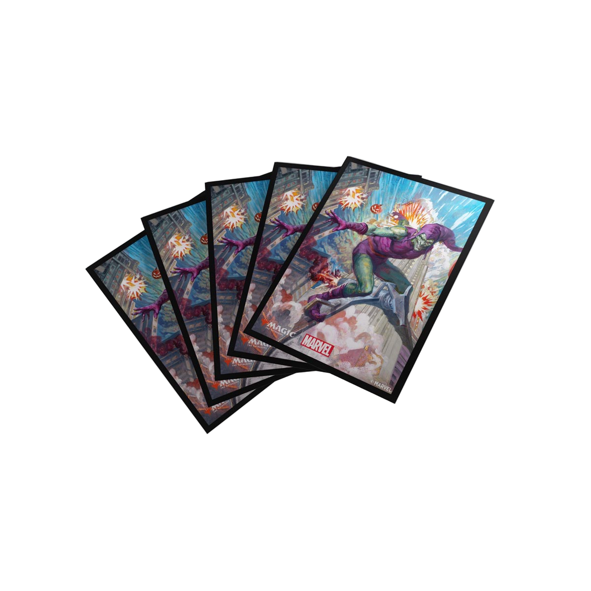 Gamegenic - Magic: The Gathering - Marvel's Spider-Man - Premium Art Sleeves - Green Goblin